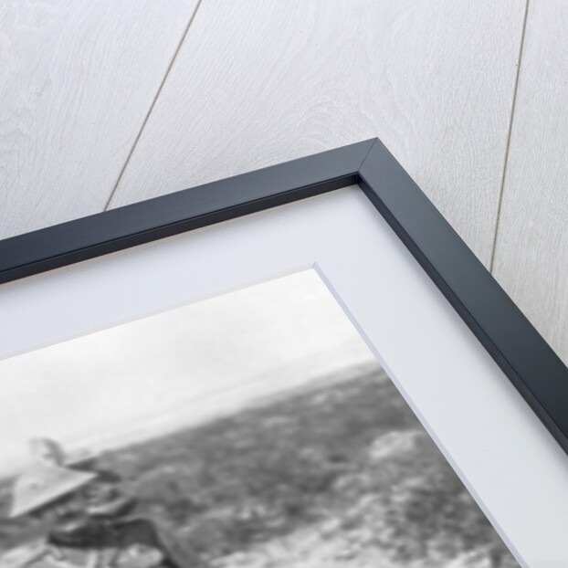 King George V and the Canadian General Currie view the captured ground at Vimy and Messines by Anonymous