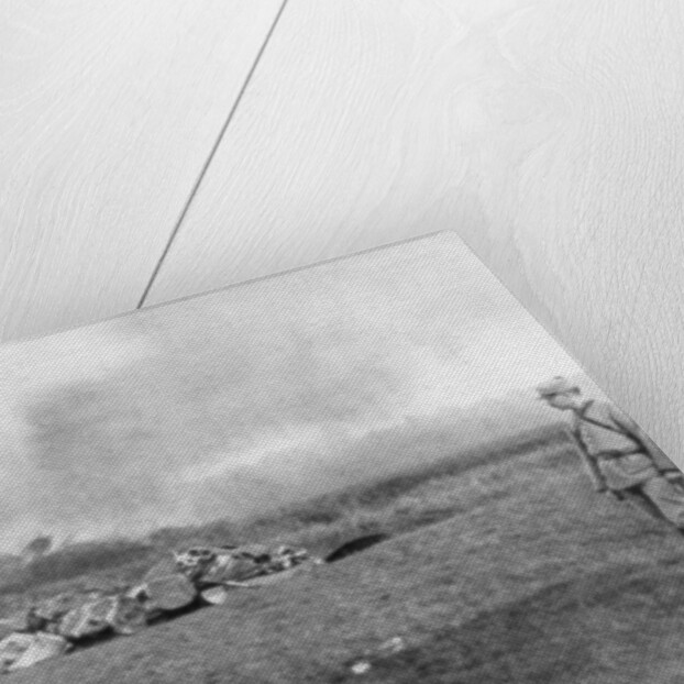 The carcass of Zeppelin LZ93 (L44), St Clement, France by Anonymous