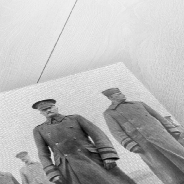 John Pershing and Hunter Liggett, American First World War generals, March 1918 by Anonymous