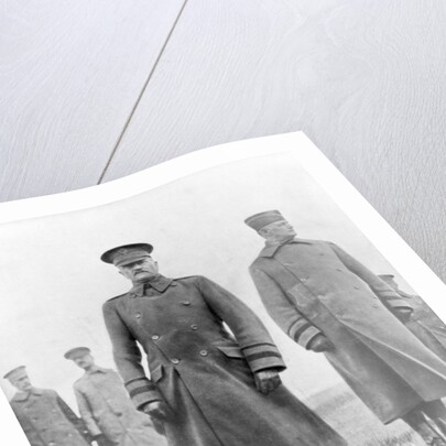 John Pershing and Hunter Liggett, American First World War generals, March 1918 by Anonymous