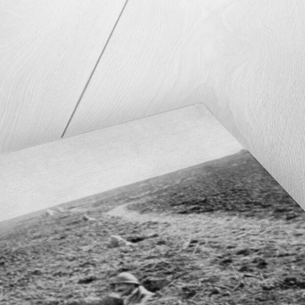 A line of French infantry foxholes by Anonymous