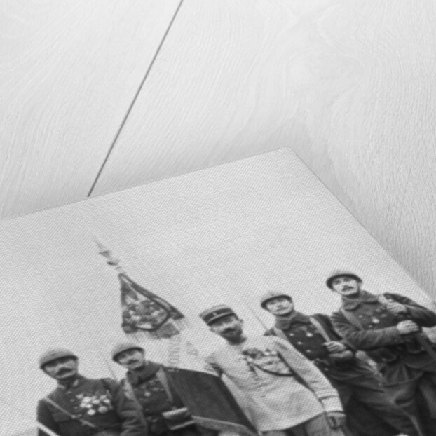 The flag of the 'Regiment de Marche,' of The French Foreign Legion by Anonymous