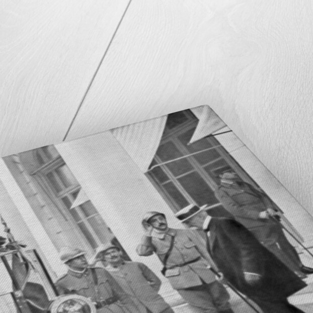 French Prime Minister Georges Clemenceau in Versailles, France 3 June 1918 by Anonymous