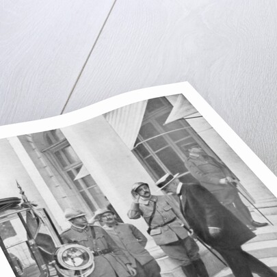 French Prime Minister Georges Clemenceau in Versailles, France 3 June 1918 by Anonymous