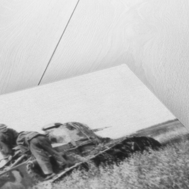 A broken down French light tank, Villers-Cotterets, Aisne, France by Anonymous