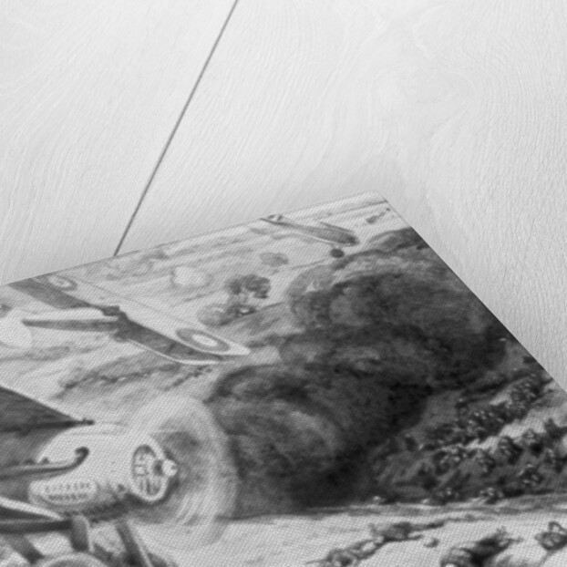 Air cavalry, attacking the infantry by Maurice Busset