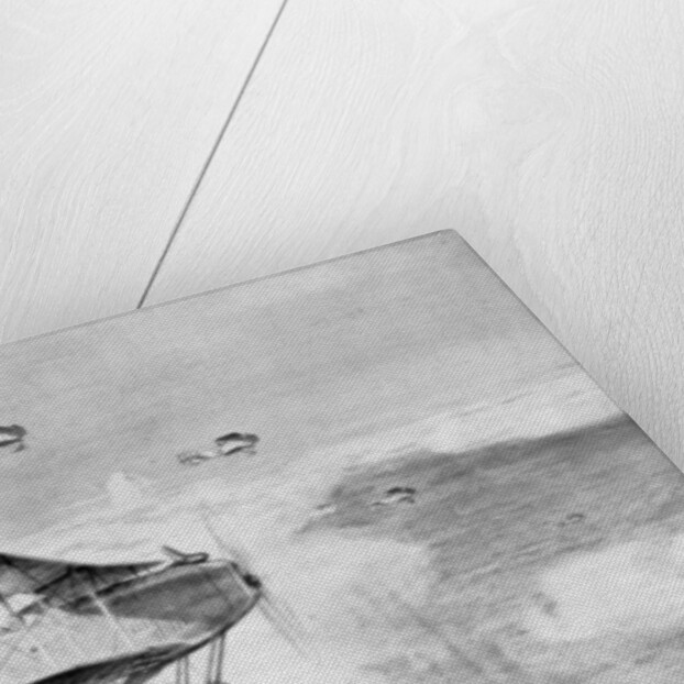 A French squadron of daytime bombers above a sea of clouds by Etienne Cournault