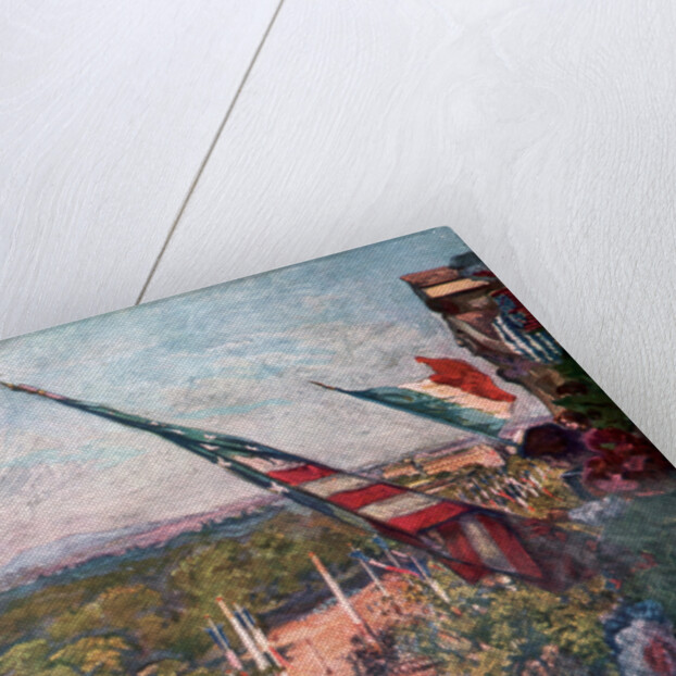 Grand victory parade, Avenue de la Grand Armee, Paris, France 14 July 1919 by Charles-Jules Duvent