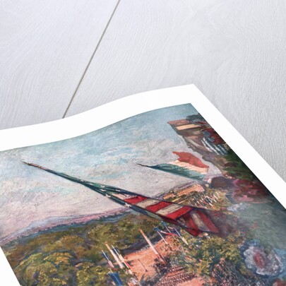 Grand victory parade, Avenue de la Grand Armee, Paris, France 14 July 1919 by Charles-Jules Duvent