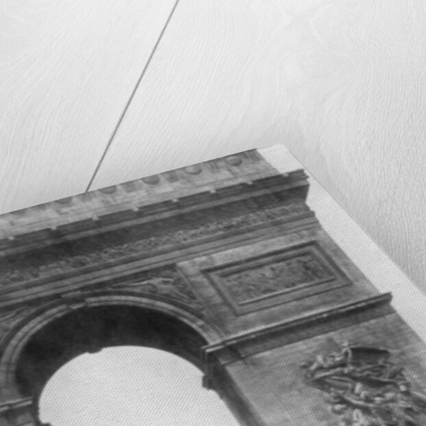 Grand victory parade, Arc de Triomphe, Paris, France by Anonymous