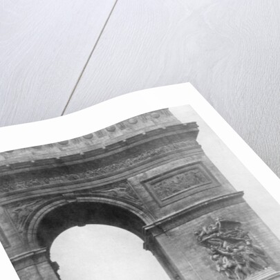 Grand victory parade, Arc de Triomphe, Paris, France by Anonymous