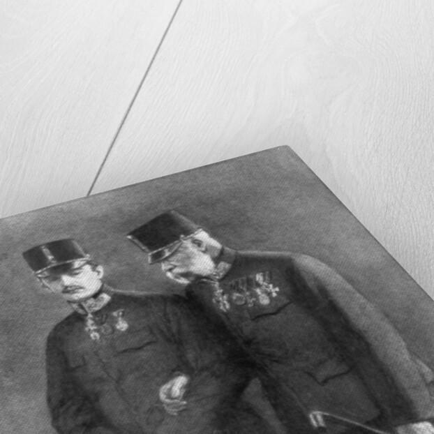 Emperor Franz Josef I of Austria and Archduke Charles Habsburg by Anonymous