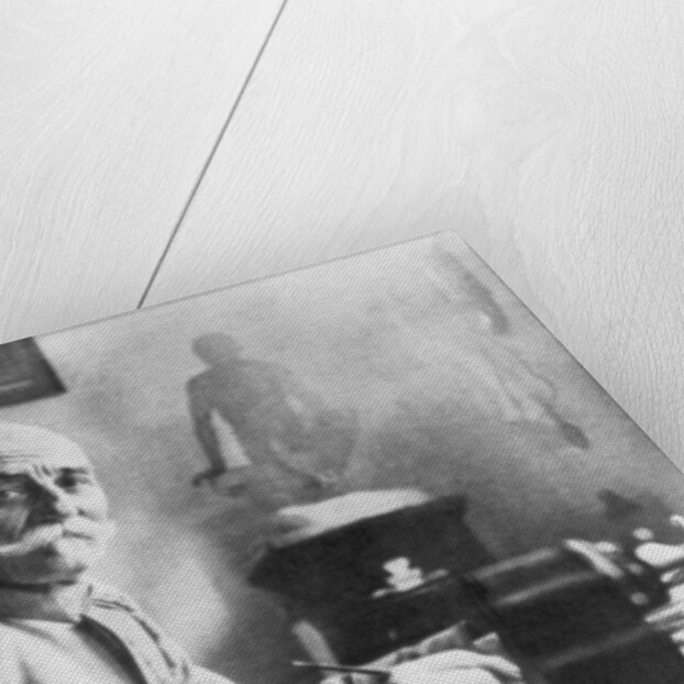 King Peter I of Serbia, July 1914 by Anonymous