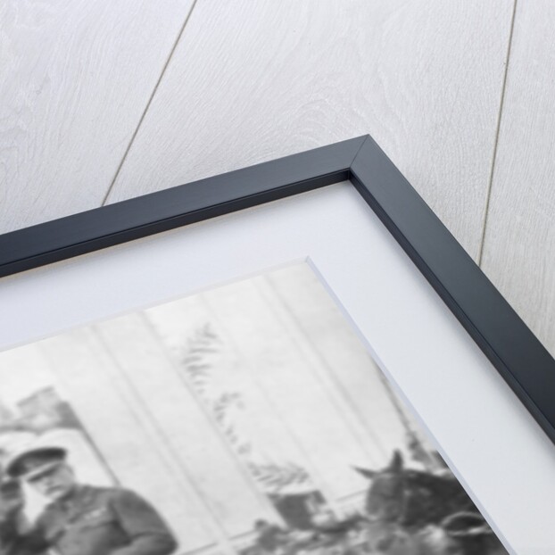 Field Marshal Sir Douglas Haig during the victory parade, Paris, France by Anonymous