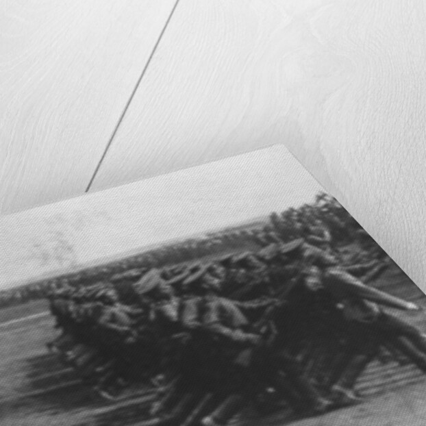 Russian troops parading during French President Raymond Poincare's visit to Russia by Anonymous