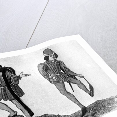 The berretino and poleyn by Anonymous