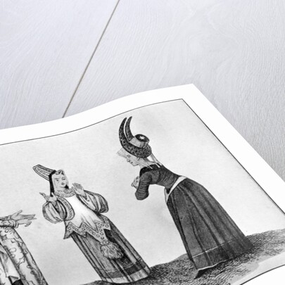 Horned and steeple headdresses by Anonymous