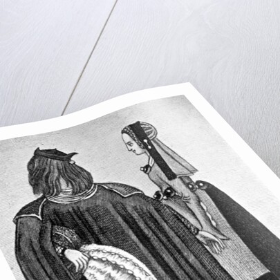 Male and female costume by Anonymous