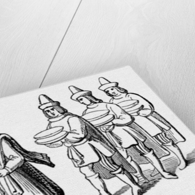 Steward and serving men by Anonymous