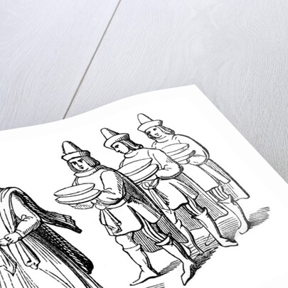 Steward and serving men by Anonymous