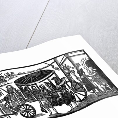 The plague: flight to the country by Anonymous