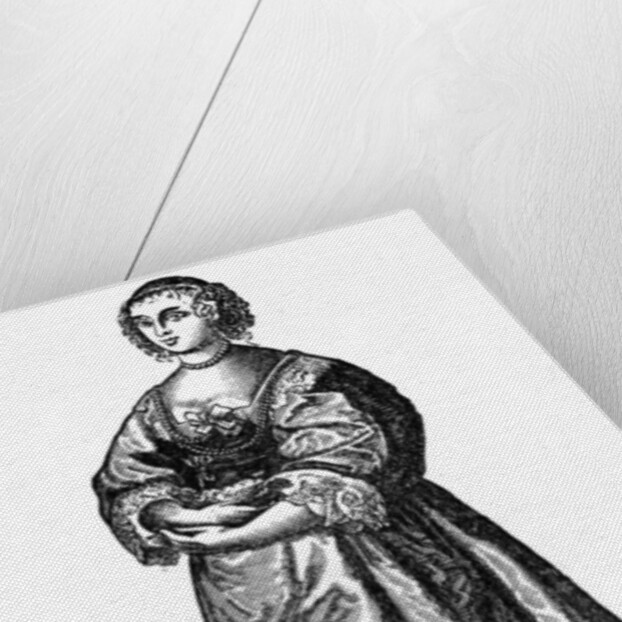 English court lady by Anonymous