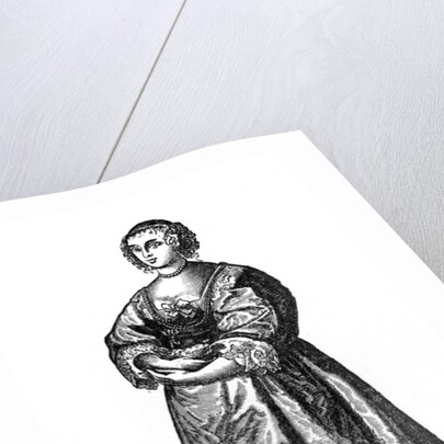 English court lady by Anonymous