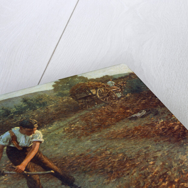 Mowing Bracken by Henry Herbert La Thangue