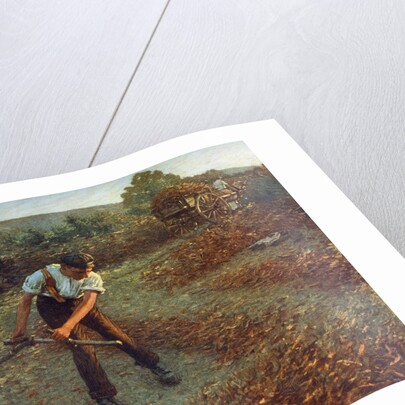 Mowing Bracken by Henry Herbert La Thangue