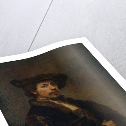 Self Portrait at the Age of 34 by Rembrandt Harmensz van Rijn