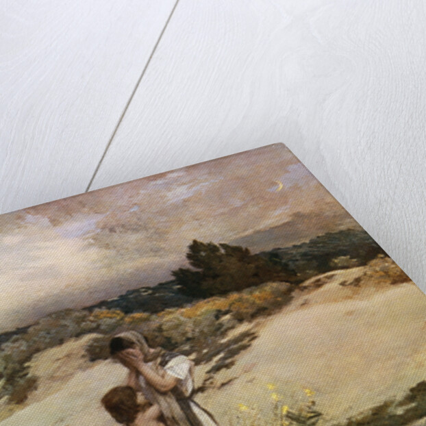 Hagar and Ishmael by Jean-Charles Cazin