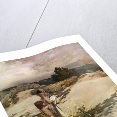 Hagar and Ishmael by Jean-Charles Cazin