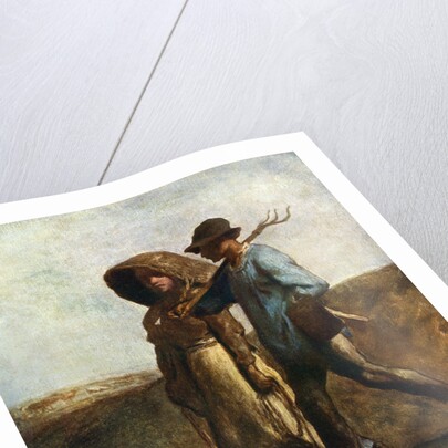 Going to Work by Jean Francois Millet