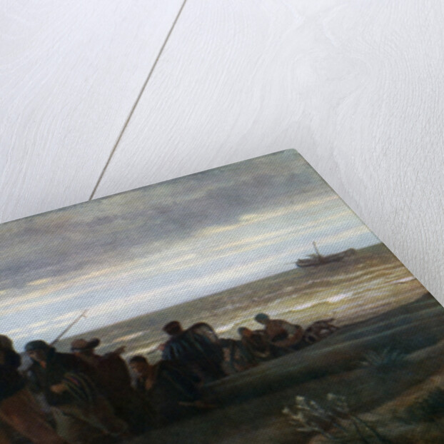 Fishermen carrying a Drowned Man by Jozef Israels