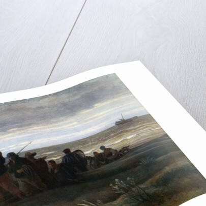 Fishermen carrying a Drowned Man by Jozef Israels