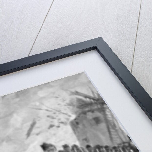 The London Scottish territorial regiment reforming their line under fire by Anonymous