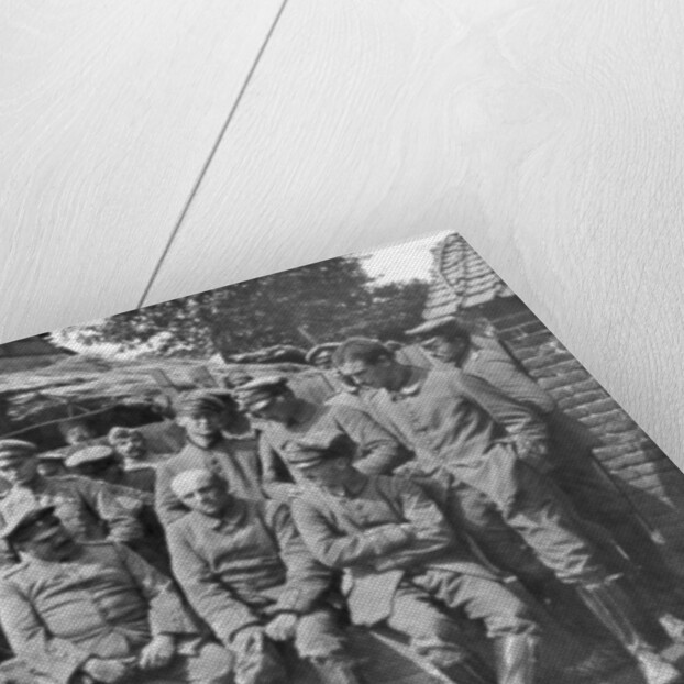 German prisoners of war, Ypres, Belgium by Anonymous