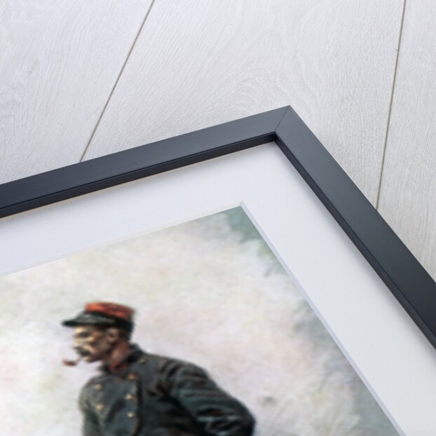 'Fatigue Duty at Headquaters', German prisoners in Dinan by Maurice Orange