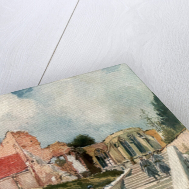 The Church of Clermont-en-Argonne by Francois Flameng