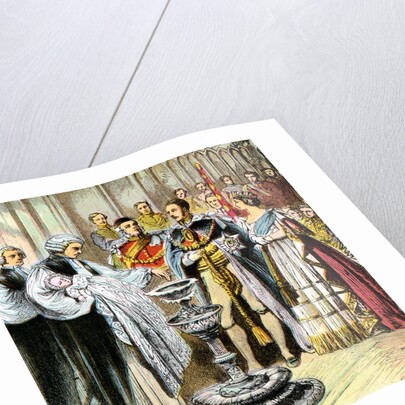 Baptism of Prince of Wales by Anonymous