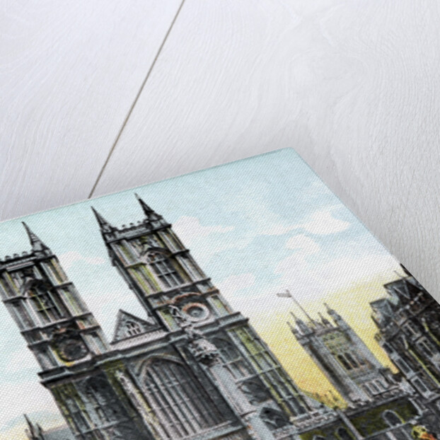 Westminster Abbey and Big Ben, London by Anonymous