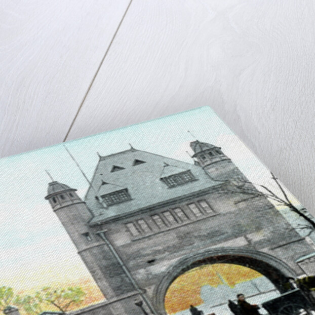 North entrance, Blackwall Tunnel, London by Anonymous