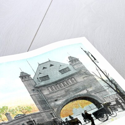 North entrance, Blackwall Tunnel, London by Anonymous