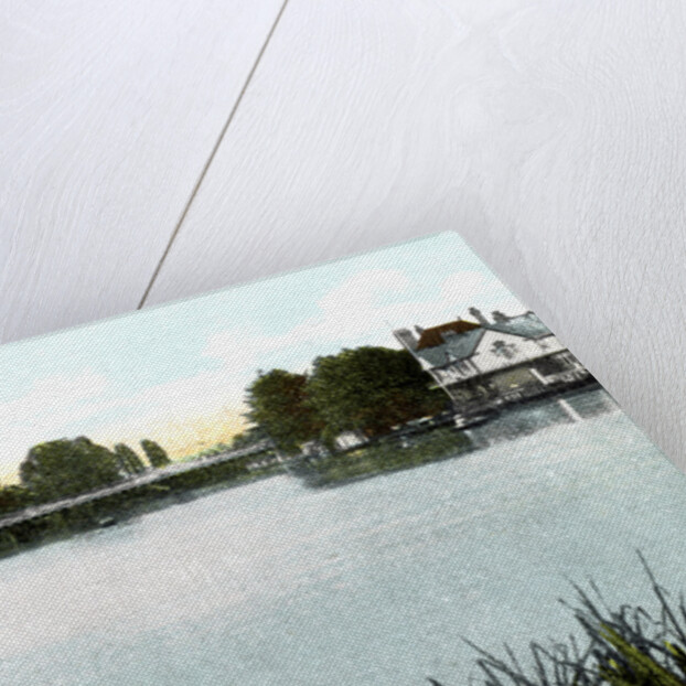 Marlow Bridge and Church, Buckinghamshire by Anonymous