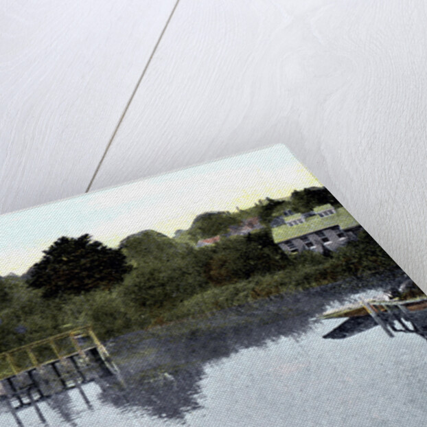 Sunset on the Thames, Caversham, Berkshire by Anonymous