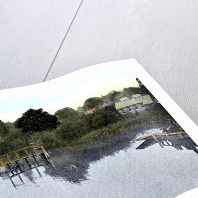 Sunset on the Thames, Caversham, Berkshire by Anonymous