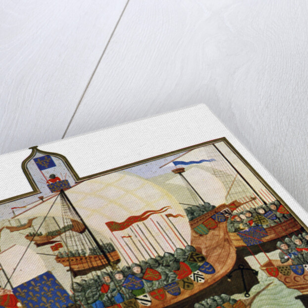 The Expedition of the French and Genoese to Barbary by Master of the Harley Froissart