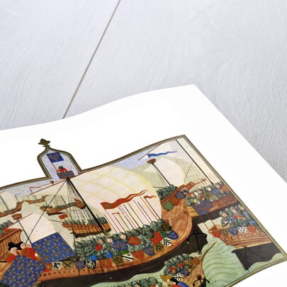 The Expedition of the French and Genoese to Barbary by Master of the Harley Froissart