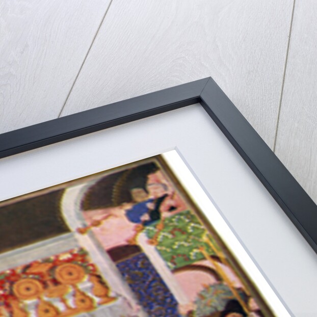 Masquerade at the French court by Master of the Harley Froissart