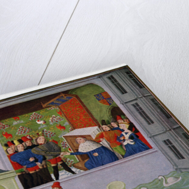 'Interview of Richard II and the Duke of Gloucester', 14th century (15th Century) by Master of the Harley Froissart